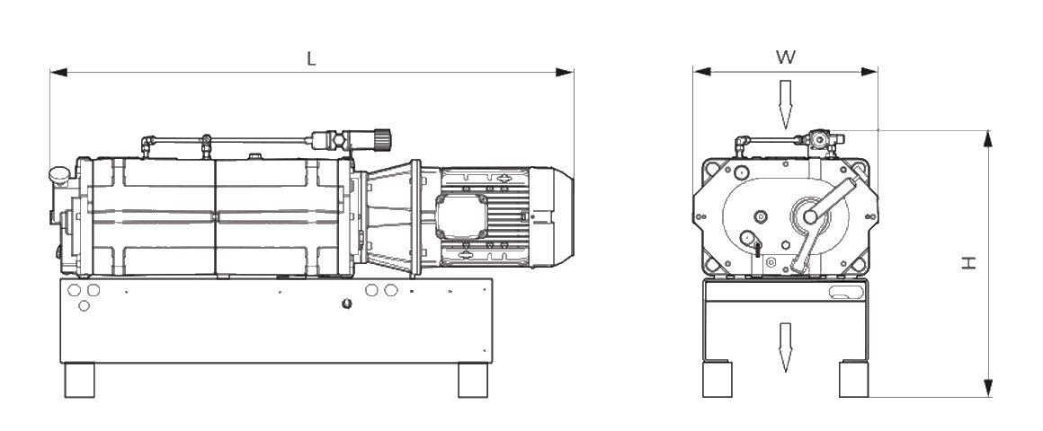 COBRA NC 1000 B螺桿真空泵